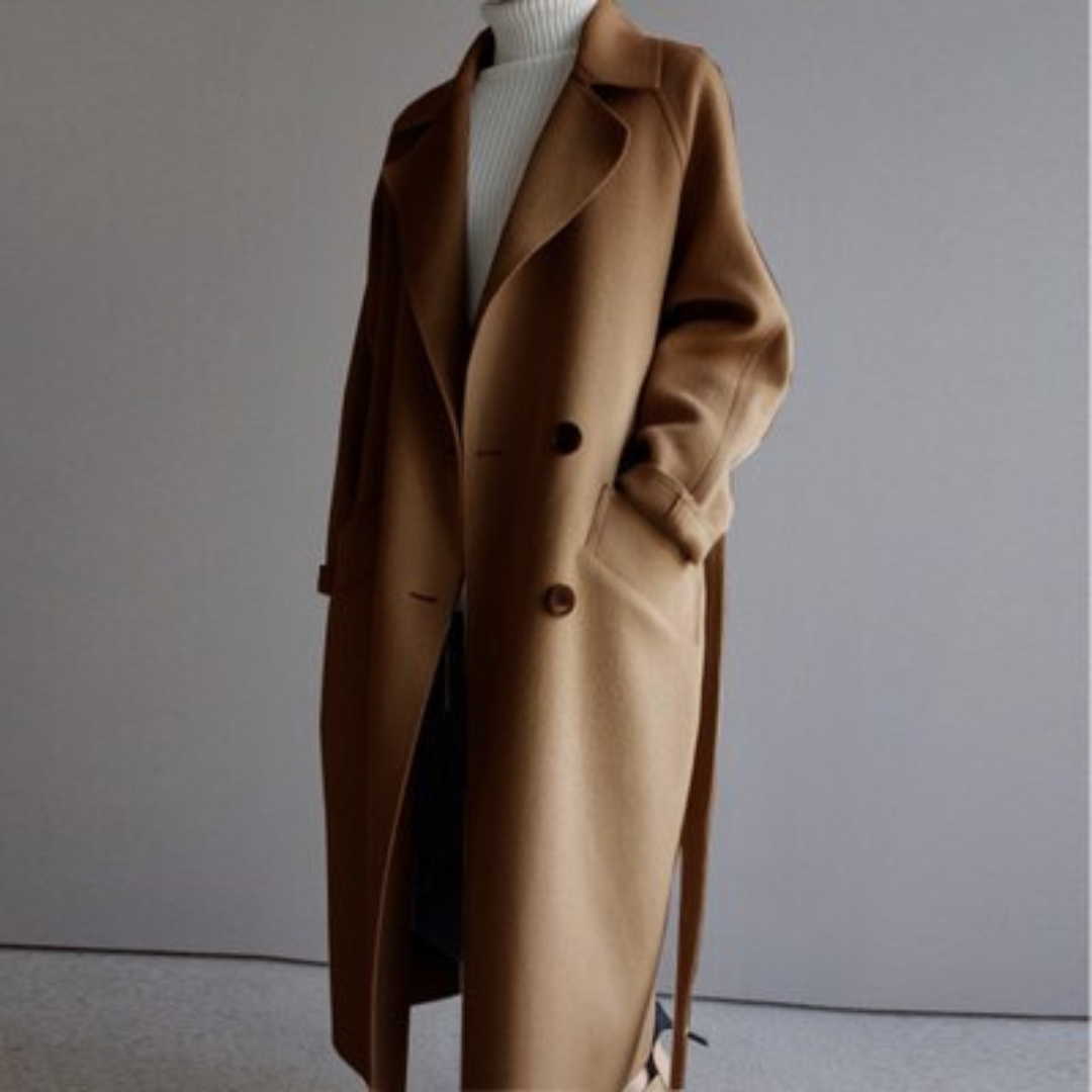 Amélie™ | Elegant Long Coat