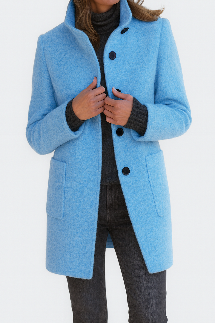 Verona | Ladies Coat with High Collar