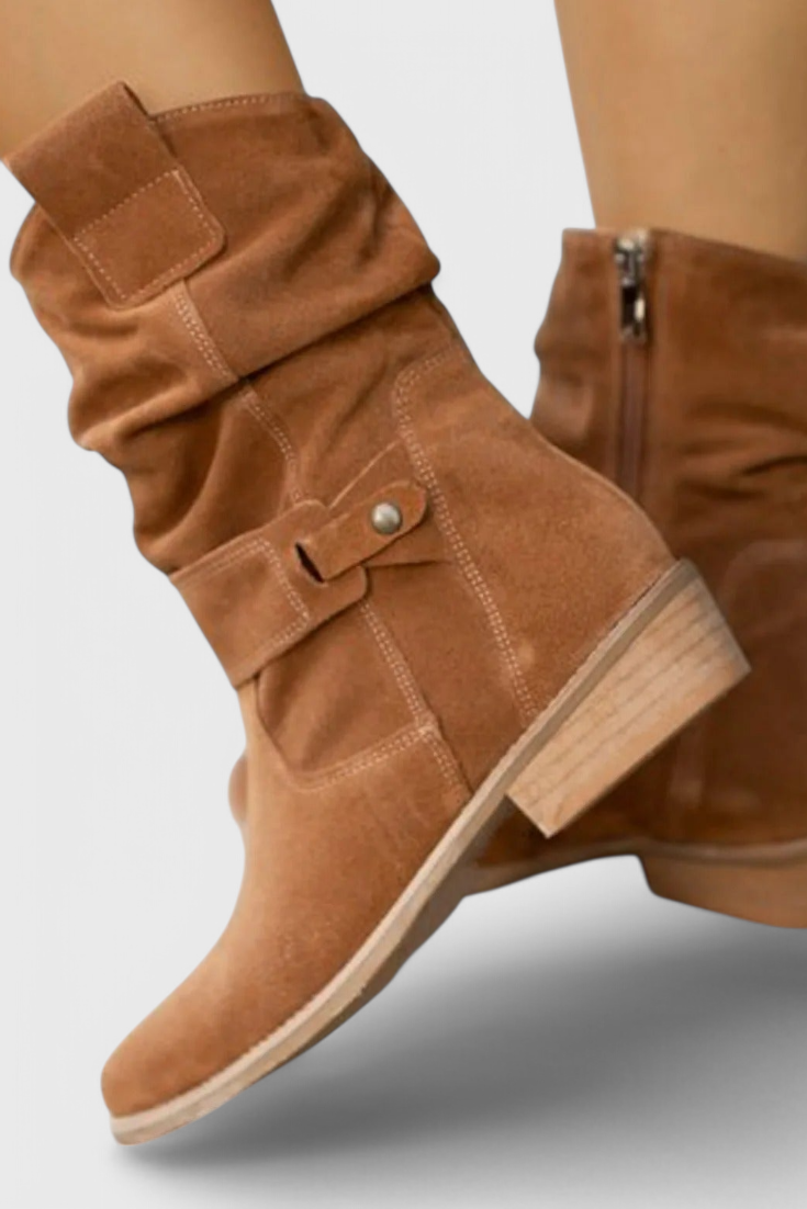 Aira Classic Suede Ankle Booties
