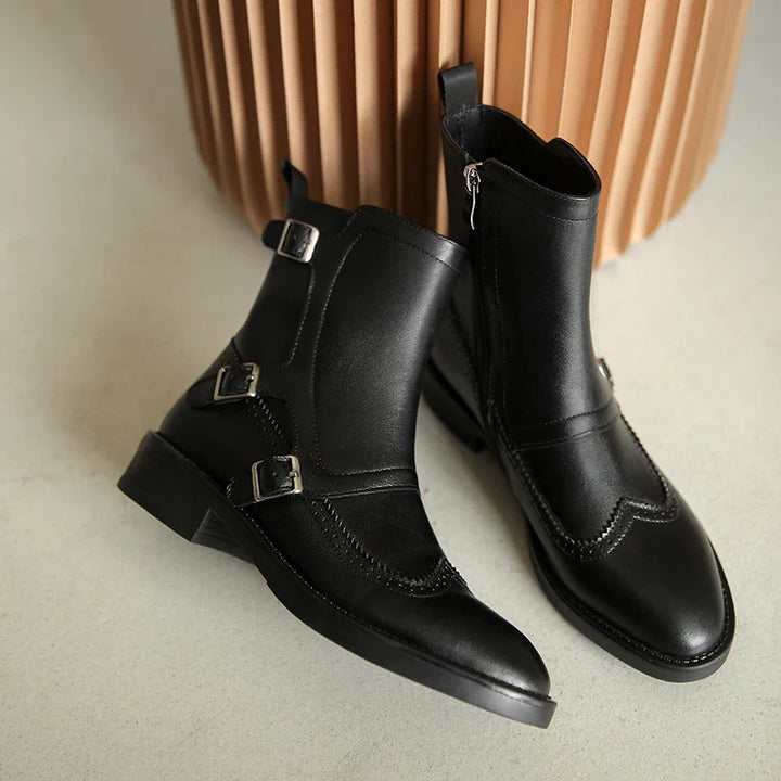 Pirenna™| Leather Chelsea Boots