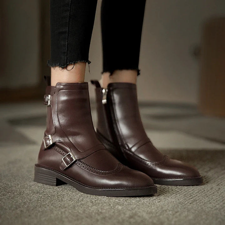 Pirenna™| Leather Chelsea Boots