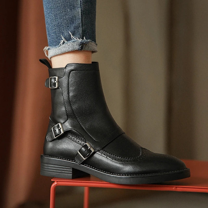 Pirenna™| Leather Chelsea Boots
