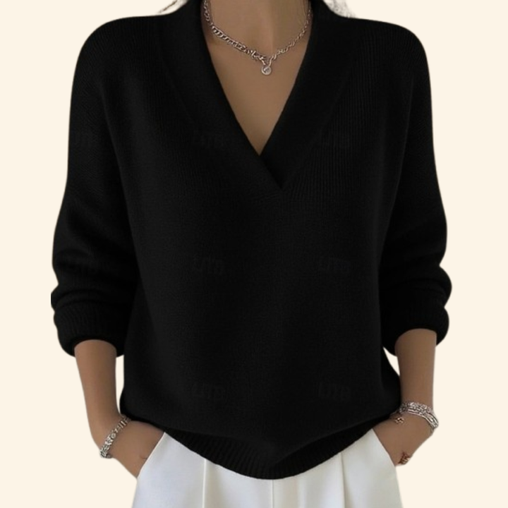 Taleena | V-Neck Pullover