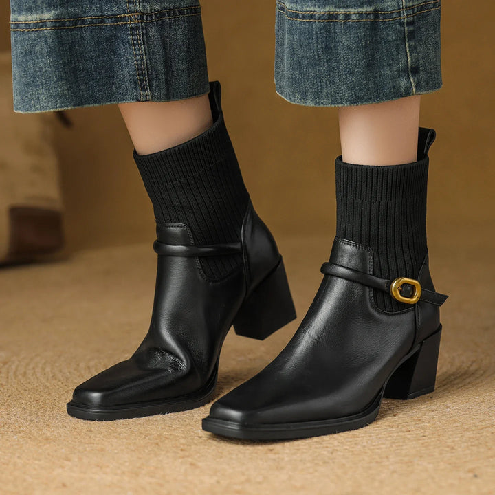 Revina™| Chunky Modern Boots
