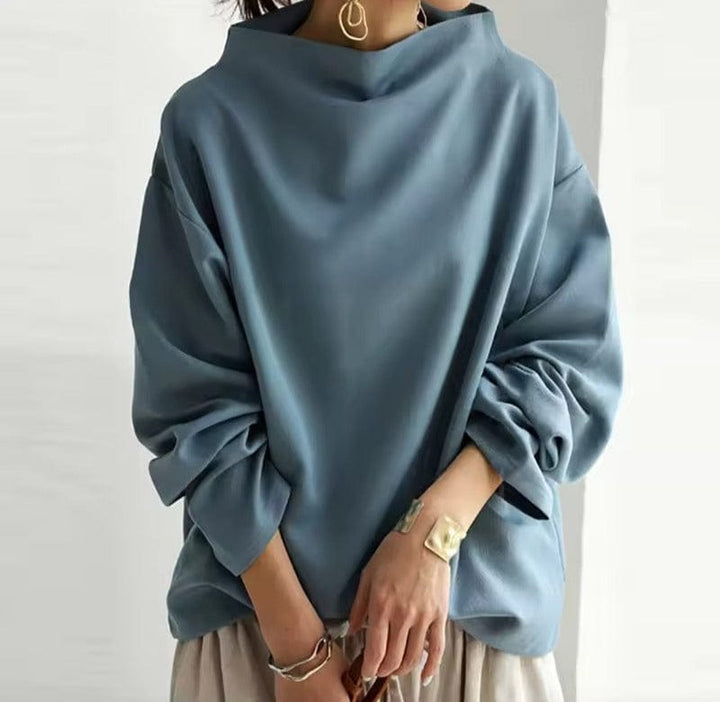 Wanda | High-Neck Soft Knit Sweater