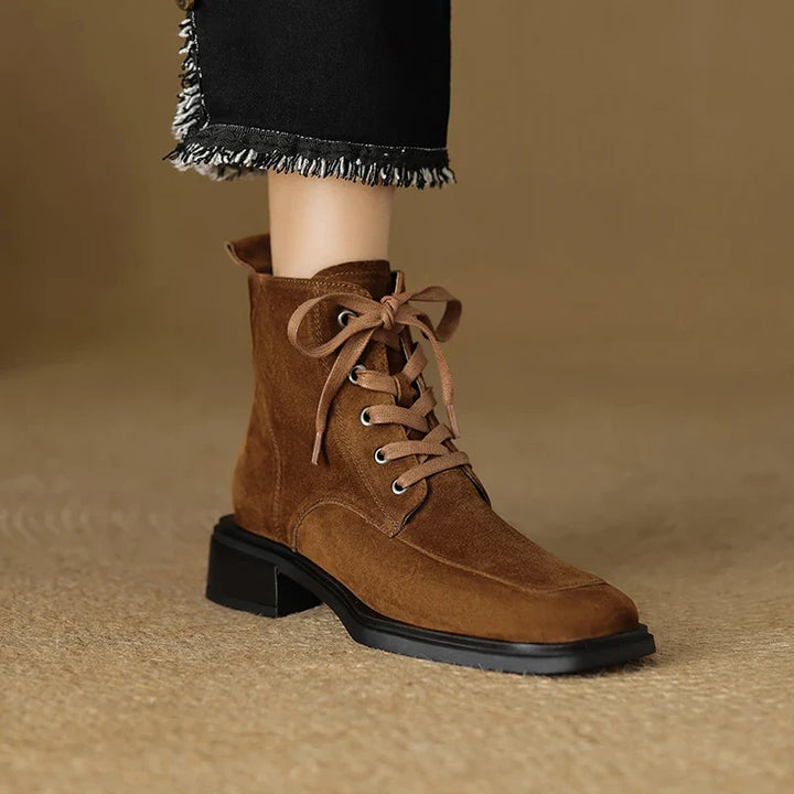 Gavira™| Suede Chunky Boots
