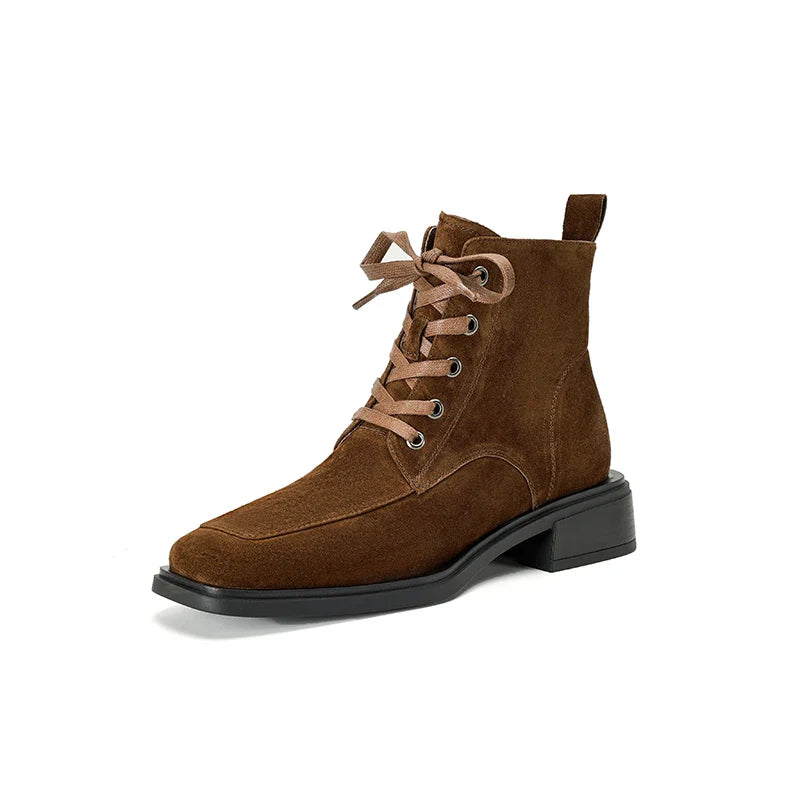 Gavira™| Suede Chunky Boots