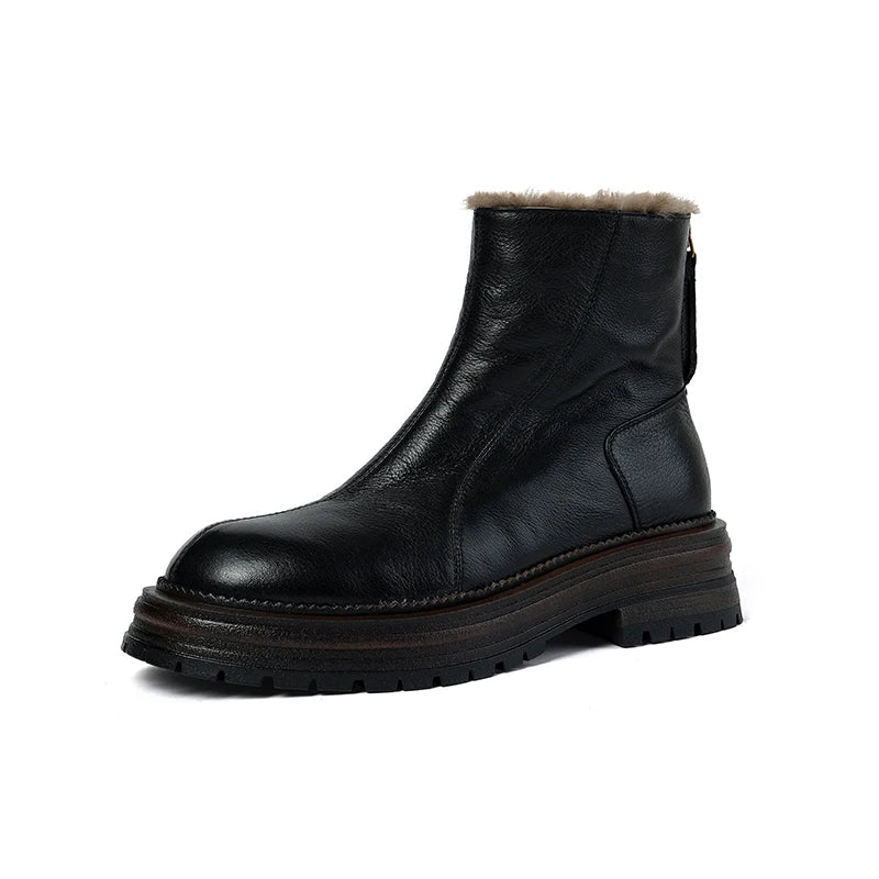 Solenne™| Genuine Leather Boots