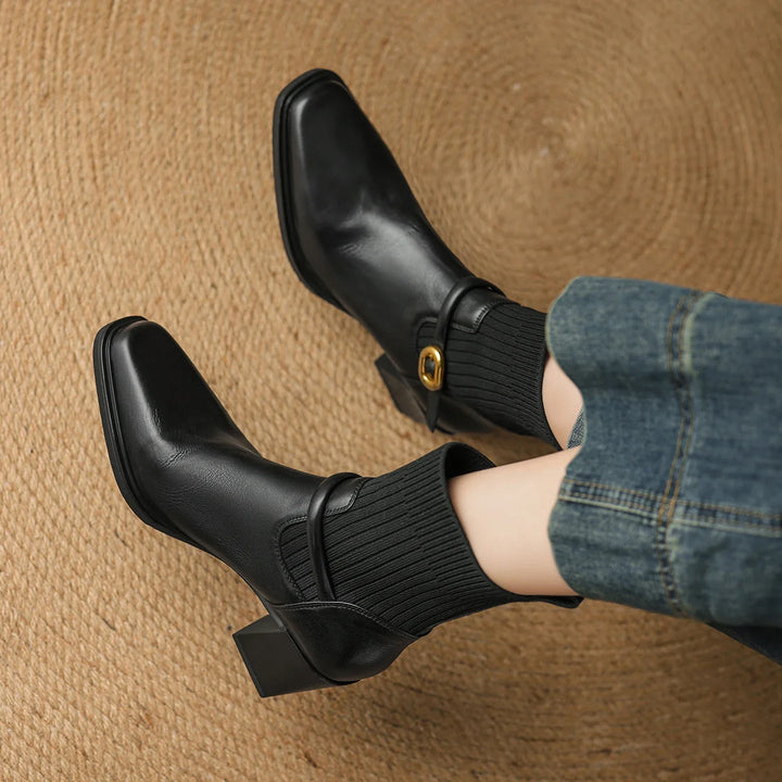 Revina™| Chunky Modern Boots