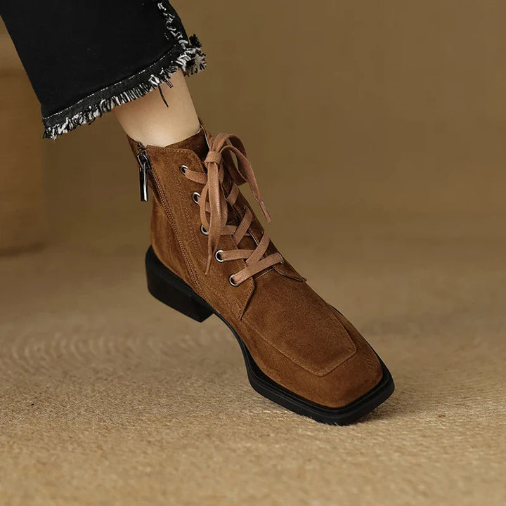 Gavira™| Suede Chunky Boots