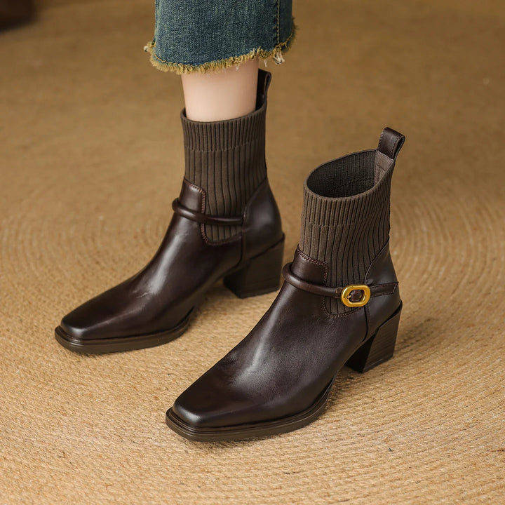Revina™| Chunky Modern Boots