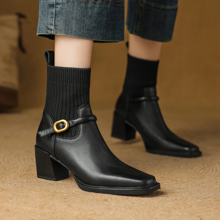Revina™| Chunky Modern Boots