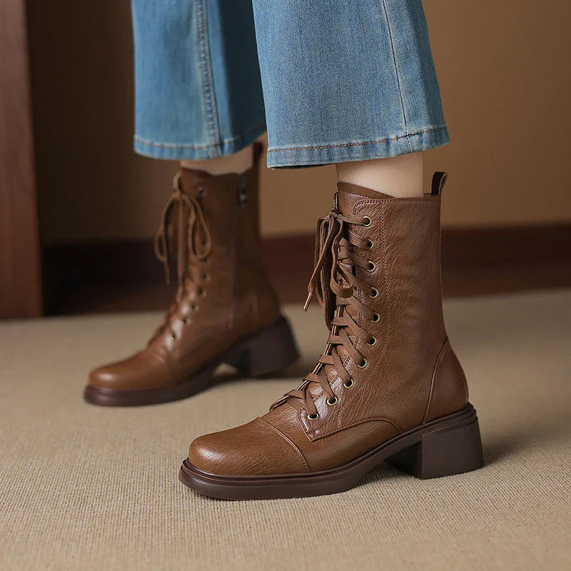 Halisse™| Genuine Leather Boots