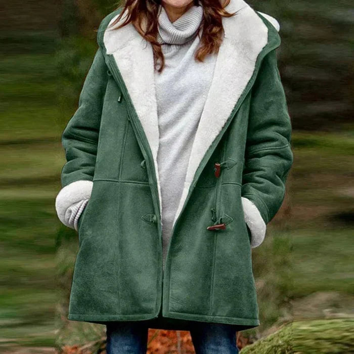 Valentina™ | Cashmere Look Hooded Coat